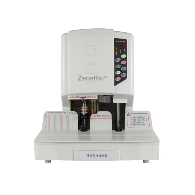 Zeneffic Binding Machine TR-50B 2 in 2 Tube Binding Machine, Binds 500 Sheets