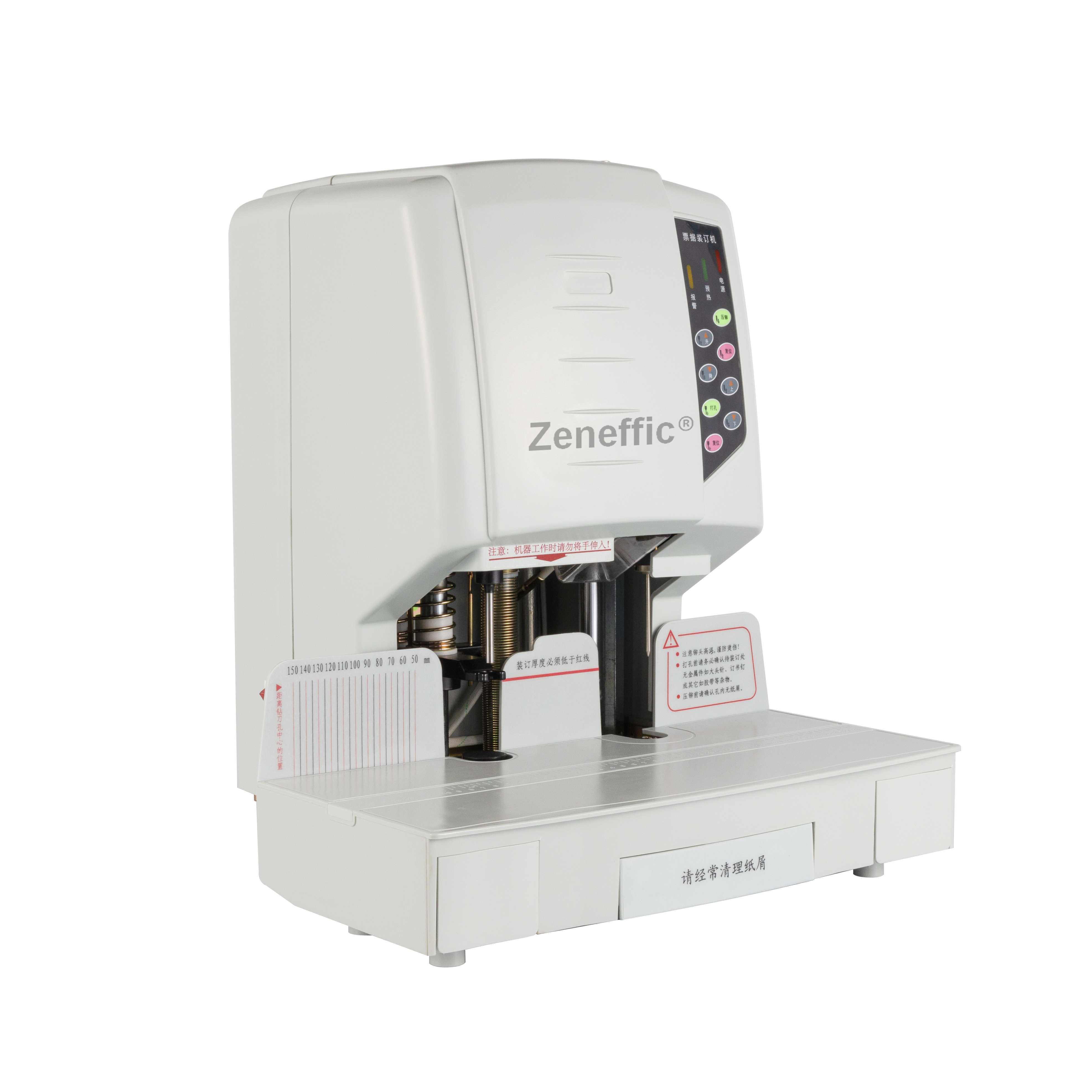 Zeneffic Binding Machine TR-50B 2 in 2 Tube Binding Machine, Binds 500 Sheets