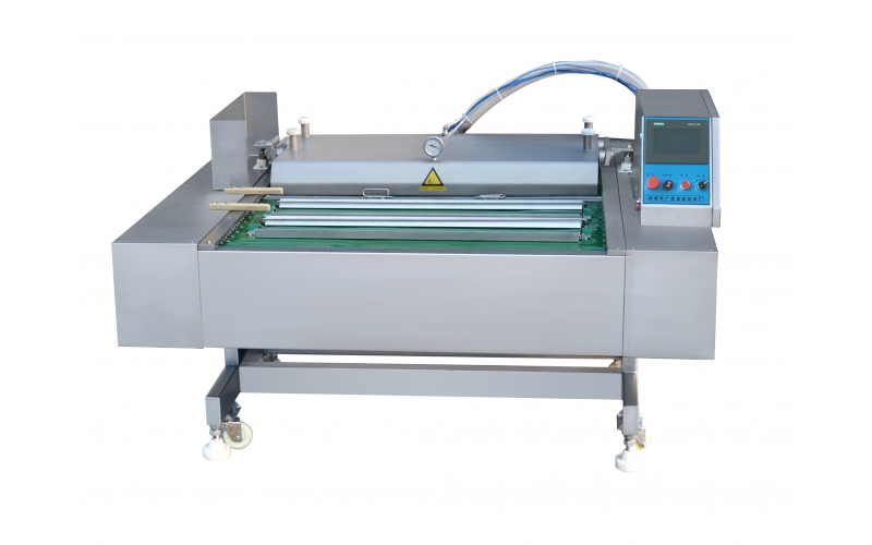 DZD-1000-550 Full Computer-Controlled Vertical Lifting Continuous Belt-Type Vacuum Packaging Machine