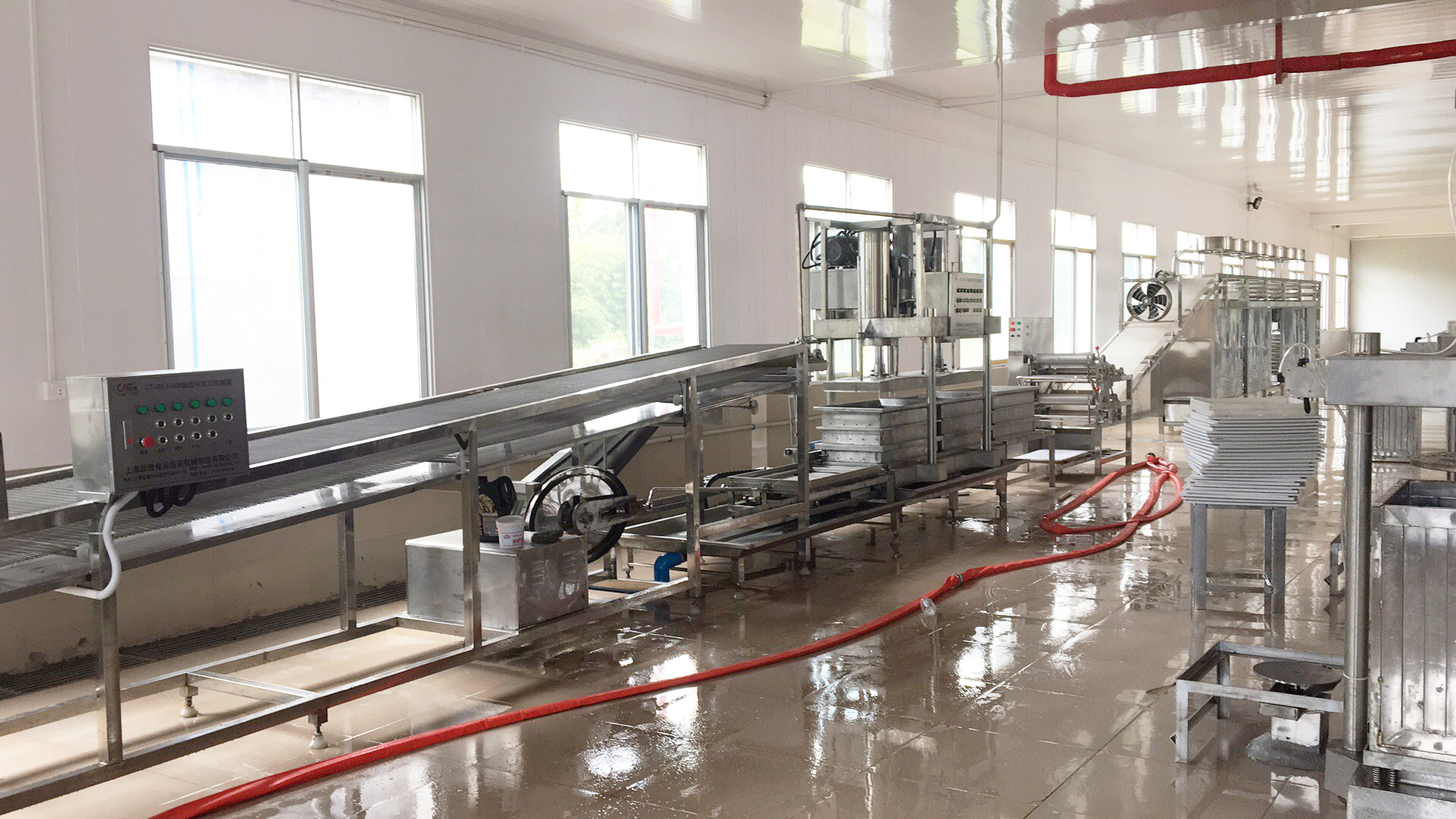 China Manufacturing Tofu Skin Production Line Making Equipment Machine