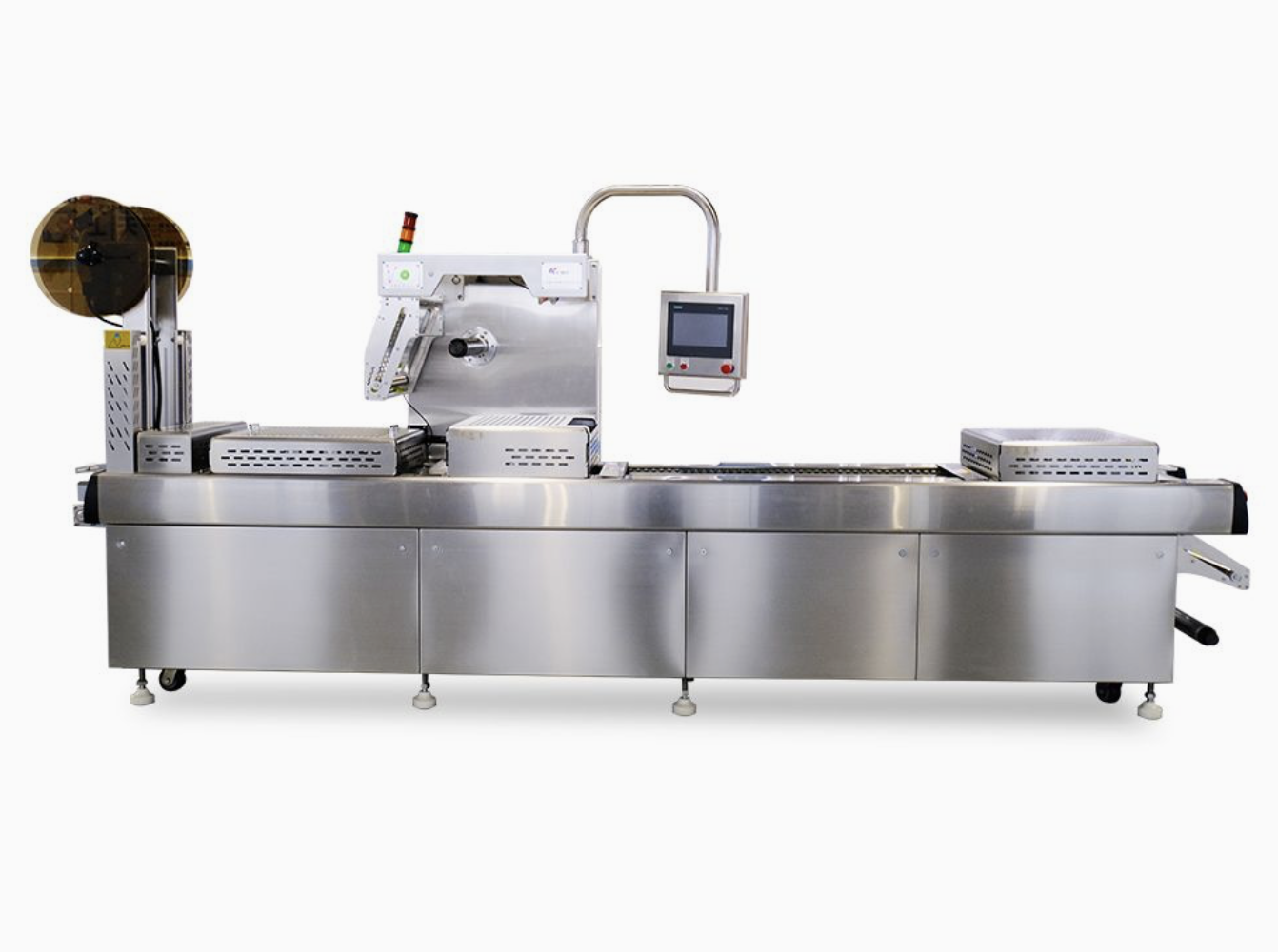 DZDL-320 Automatic Stretch Film Vacuum Packaging Machine | High-Speed, FDA Compliant 