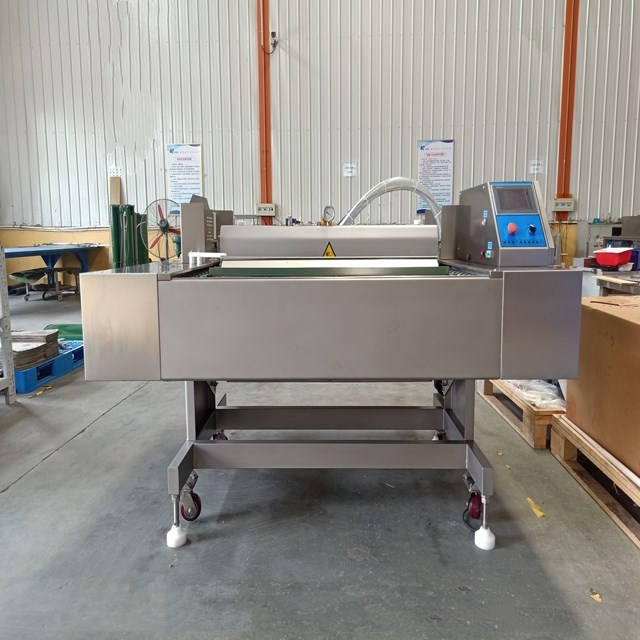 Continuous Belt Vacuum Packaging Machine High-Speed Industrial Packaging Solution