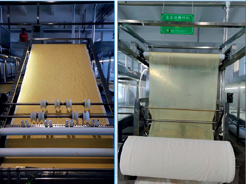 HWYS-1278 Automatic Thin Tofu Skin Machine | High-Efficiency Yuba Production Line