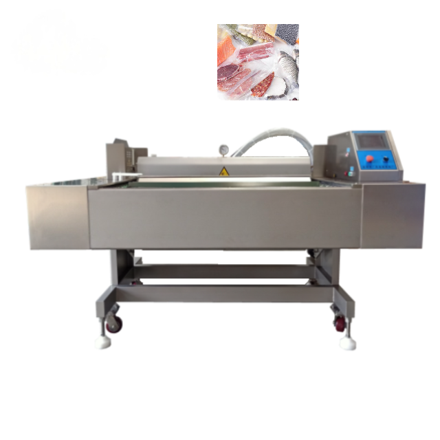 Continuous Belt Vacuum Packaging Machine High-Speed Industrial Packaging Solution