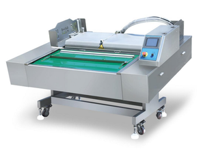 DZD-1000-550 Full Computer-Controlled Vertical Lifting Continuous Belt-Type Vacuum Packaging Machine