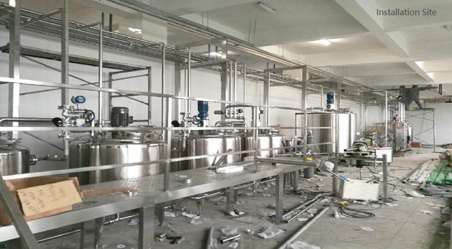 Open-Top Cooking Kettle (ZJG-600)- Customizable Size for Soy Milk Production