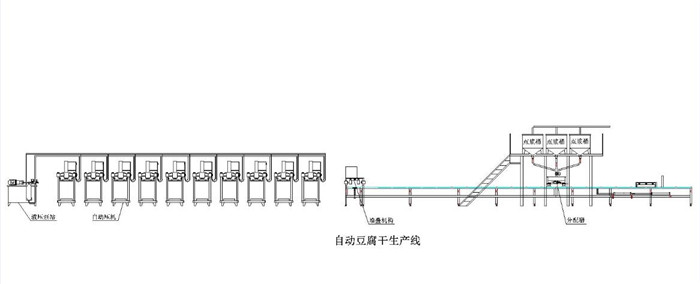 CT-ZDDG-450 Medium-Scale Automatic Dried Tofu Production Line